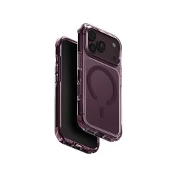 Uniq Hybrid Combat MagSafe Case for iPhone 18 Pro Max - Deep Burgundy